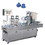 top quality nespresso coffee capsule cup powder filling and sealing machine