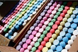 Top quality school bright color dustless chalk