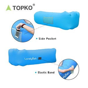 TOPKO hot selling outdoor camping hiking inflatable air sofa hammock