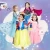 Import TP-1905-19 best selling girl cosplay snow white princess dress from China