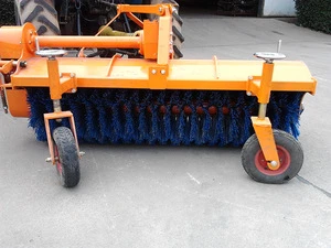 Tractor/ATV Mounted Road Maintenance mini snow sweeper with CE