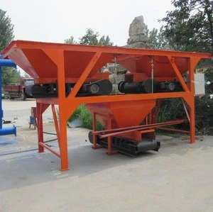 trailer concrete batching plant / concrete batching machine PLD800 price