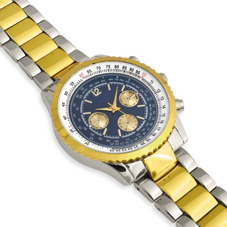 Trend Design Twotone Colour Luxury  Analog  Quartz Watch