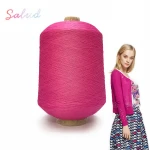 Twist melange yarn with nylon viscose fibre