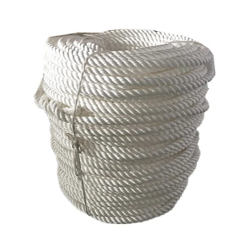 twisted 3 Strand Nylon / PP rope / Mooring rope