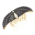 Import Uncut Natural Diamond Sterling Silver Hair Comb Jewelry from India