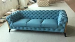 Unique luxury lounge sofa 2-3 seater velvet upholster single sofa for living room hotel
