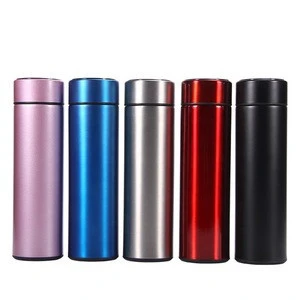unique productsnew product doule wall insulated vacuum flask with Temperature Display intelligent water bottle
