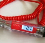 Universal 3-48V Automotive LCD Digital Circuit Tester Voltage Meter Pen Car Truck Circuit Scanner Power Probe Diagnostic Tool