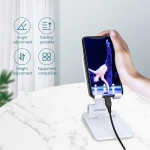 Universal portable adjustable desktop mobile cell phone holder stand