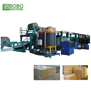 Used Eps Continuous Polyurethane PU Foam Sandwich Wall Panel Making Machine Price