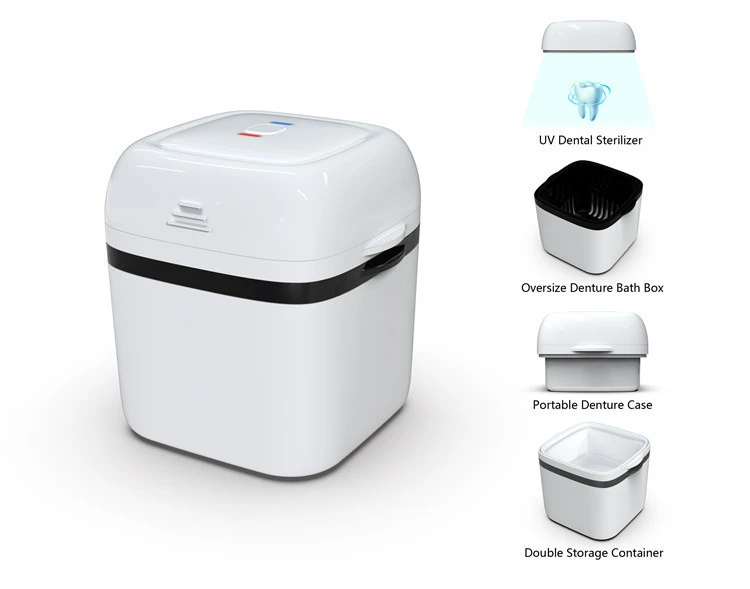 Uv disinfection box Denture Disinfection Box Portable UV Light Sterilizer for Killing Germs