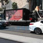 V8 triple sides LED display truck for outdoor live broadcast and TV show YES-V8