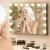 Import Vanity Mirror Lighted Makeup Mirror With Light Dimmable Brightness Hollywood Mirrors from China