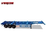 Vercoe 40ft Skeleton Container Semi Trailer With Abs