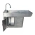 Veterinary hospital surgical equipment wet table with faucet