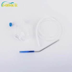 Veterinary Instrument 100% medical silicone chest tube chest drainage system