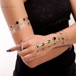 Waterproof Temporary Tattoo Sticker Full Arm for Men Women False Tattoos Supply
