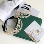 Wedding Bridal Tiara Rhinestone Crystal Crown Tall Pageant Prom Veil Headband