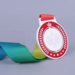 Well Designed gold nickel copper medal Ping Pong Race trophy and medals die casting