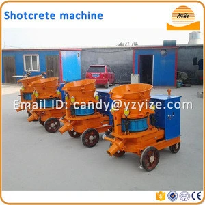wet shotcrete machine / dry shotcrete machine price