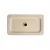 Import White Rectangle Countertop Sink Bathroom Customized Ceramic Table Top Wash Basin from China