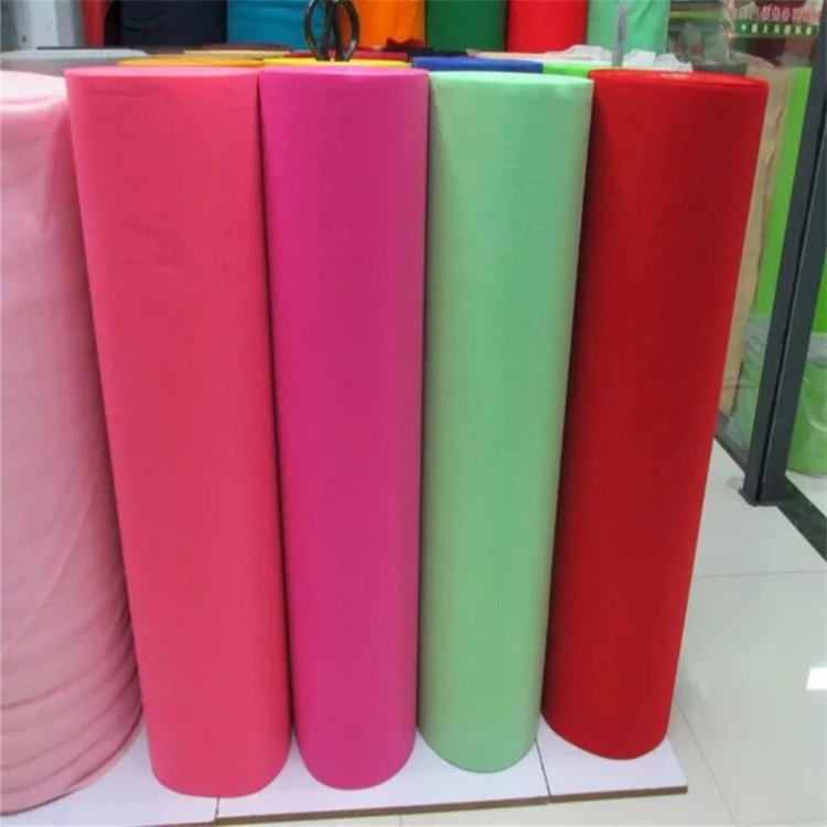 Wholesale 100% Polyester Self Adhesive Industrial Felt Fabric Roll 100% nonwoven Light and Soft Felt Fabric in Roll