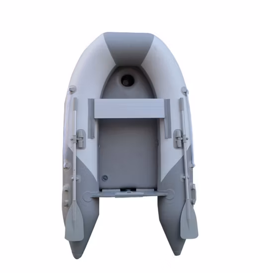 Wholesale 2.3m Air Deck Floor PVC Inflatable Boat Fishing Boat with CE Certification.