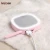 Import Wholesale Adjustable Brightness LED Makeup Mirror, Pocket Mirror With LED Light Portable Power Bank With Fill Light from China