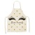 Import Wholesale beautiful lashes pattern customized logo printing kitchen sleeveless apron from China