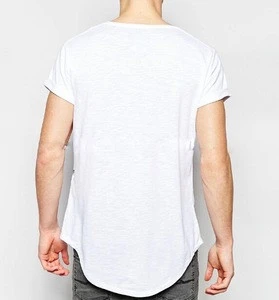 Wholesale Bulk V-neck T Shirt For Men Blank Cotton T Shirt From China Factory T-1567
