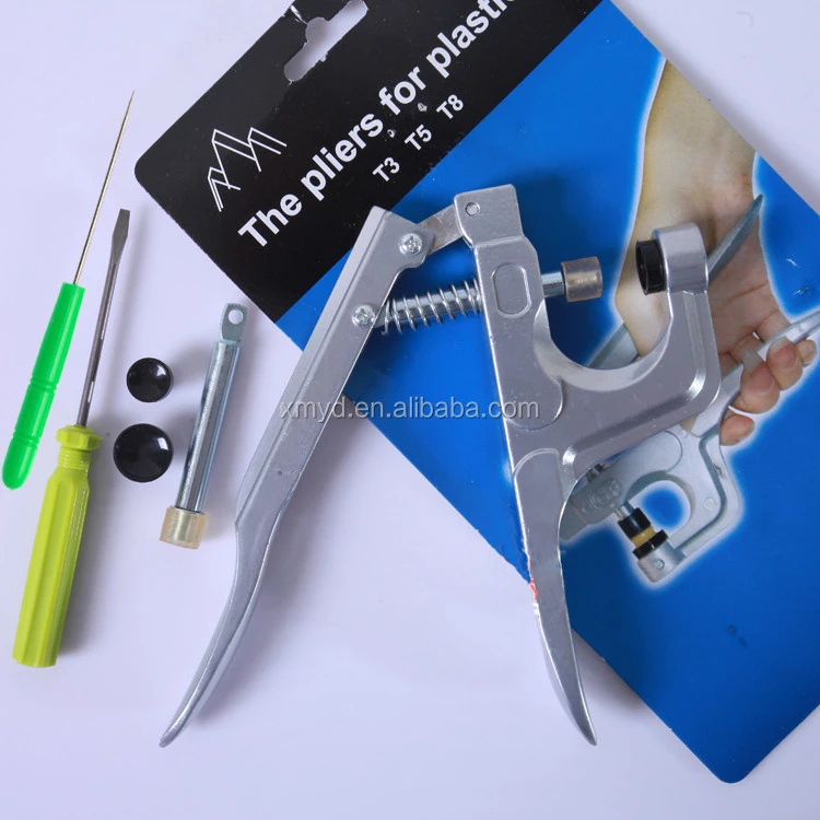 Wholesale Cheap Price Hand Press Snap Plier Manual Snap Fastening Plier For Plastic Snap Buttons