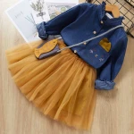 Wholesale Children Boutique Baby Clothes Kids Clothing Girl Dress Ladies Skirt Suits Made In China