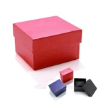 Wholesale Custom Logo Lid And Base Watch Boxes Cases Paper Watch Box With Pillow for Watch Storage