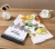 Import Wholesale custom printed 100% cotton white kitchen tea towel from China