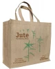 Wholesale custom printed natural burlap eco friendly recycle gunny tote bags reusable jute shopping bag