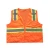 Import Wholesale Customized Logo Printed Hi Vis Reflective Security Construction Safety Vest With Zipper Closure from China