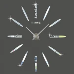 Wholesale DIY 3d model watch acrylic wall clock