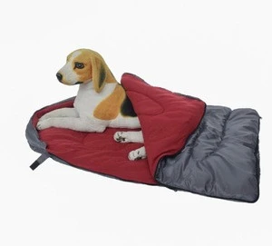 wholesale dog bed portable sleeping bag for dog pet travel nest warm packed in a carry bag from anhuibags