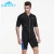 Import wholesale factory in China supply high quality mens 2mm short sleeve one-piece wetsuit smooth skin thermal swimsuit wetsuit from China