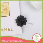 Wholesale Fashion Custom Fabric Rose Flower Brooch Mens Lapel Pins