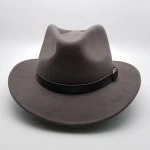 Wholesale  fedora hat wool felt fedora hat for man