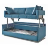Wholesale Folding Double Decker Metal Sofa Cum Bunk Bed