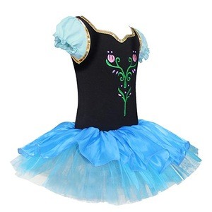 Wholesale Frozen Tutu Dress Girls Dressy Daisy Girls&#39; Princess Anna Tulip Ballet Tutus Dancewear Costume