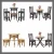 Import Wholesale garden relax bamboo furniture table and chair set from China