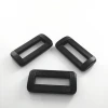 Wholesale high quality cheap brass plastic d ring buckle for bags or garment/custom plastic square ring buckles