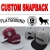Import Wholesale Hign Quality Custom Your Own Logo Actylic Or Cotton Snapback Caps And Hat from China