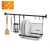 Import Wholesale Household Storage Kitchen Organization Racks and Holders Railing Series Kitchen hanging racks with S Hooks from China