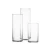 Import wholesale indoor home decorative clear or  many color cylinder murano glass vase from China