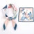 Import Wholesale Latest Promotional Products Girls Shawls Head Scarves Luxury Floral Print Designer Silk Scarf from China